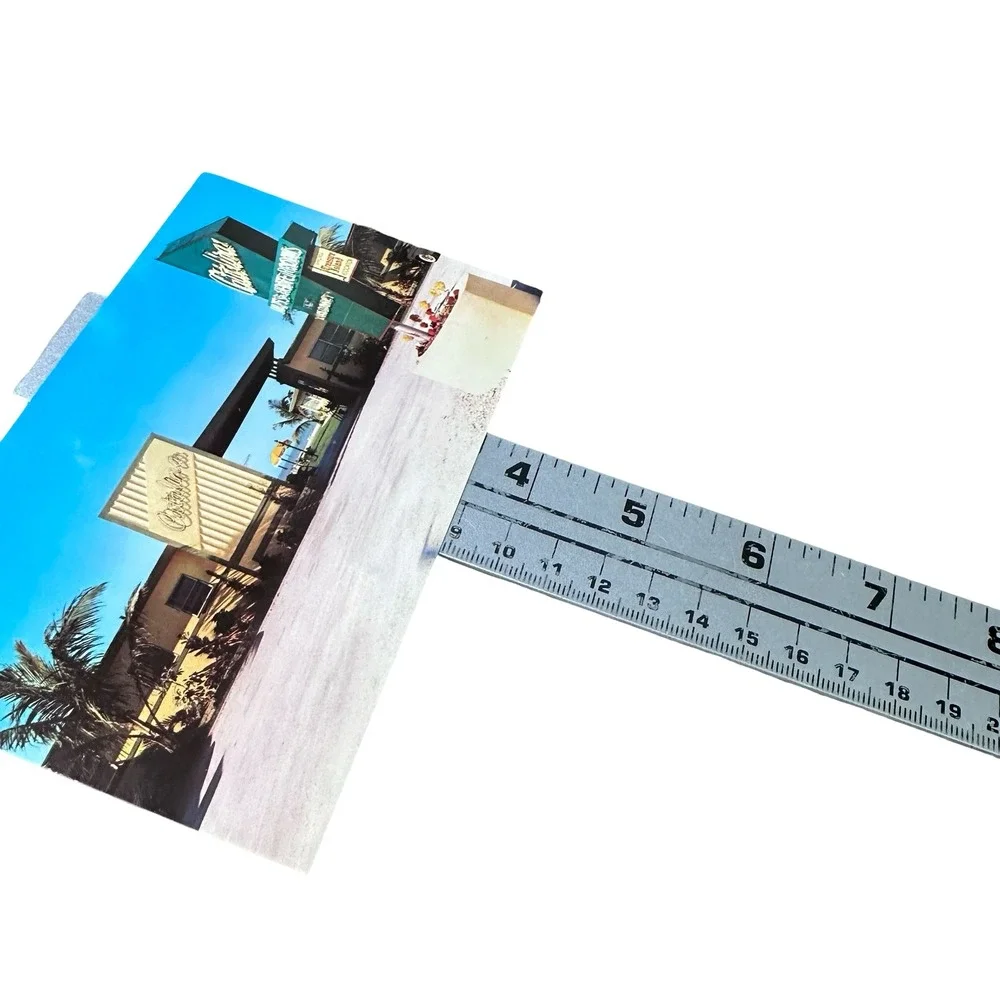 Unused 1950s Catalina Apts Hotel Treasure Island Florida Vintage Postcard Chrome